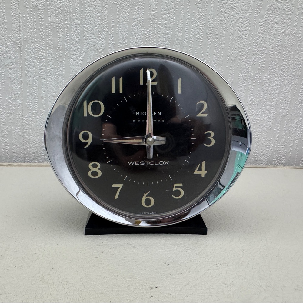 Vintage Big Ben Repeater Scotland Alarm Clock